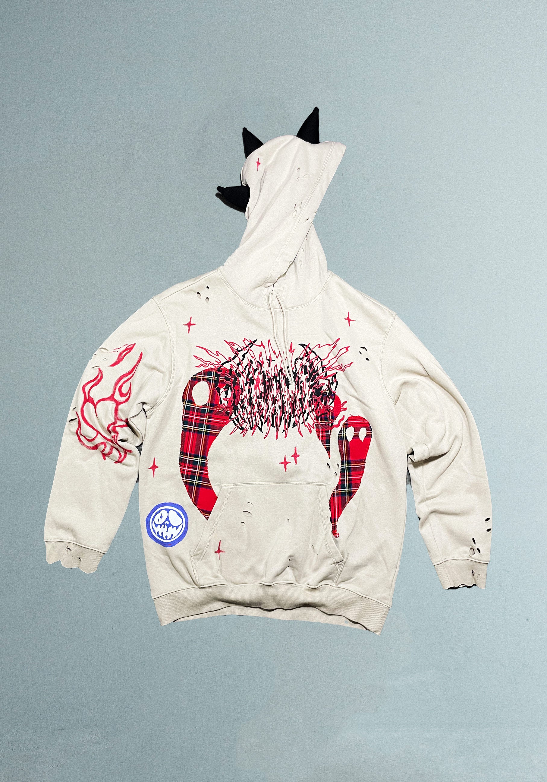 1/1 HAHAHA Punk Hoodie