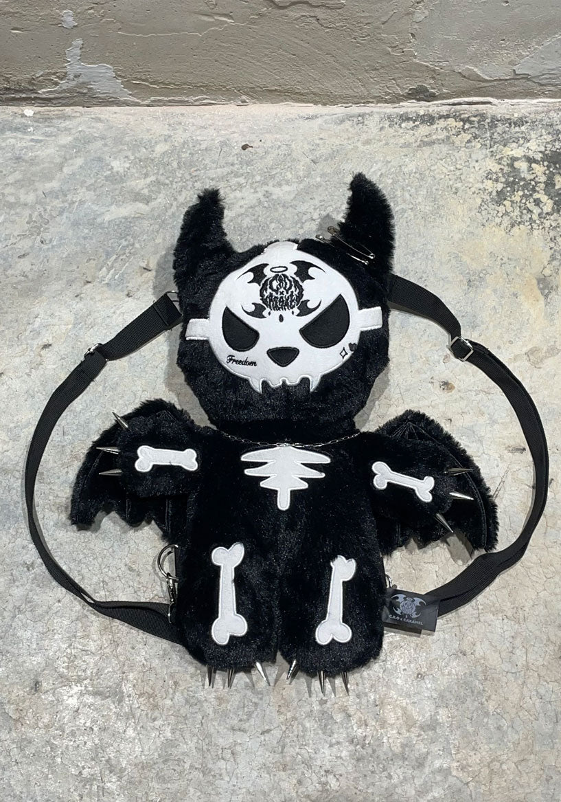 Peluche mochila C.R.O X CARAMEL