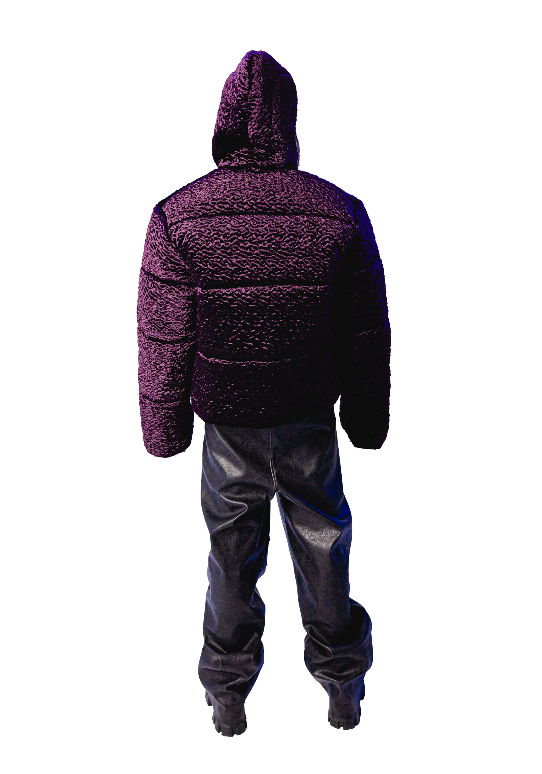 XXXXXXL REVERSIBLE SATAN PUFFER
