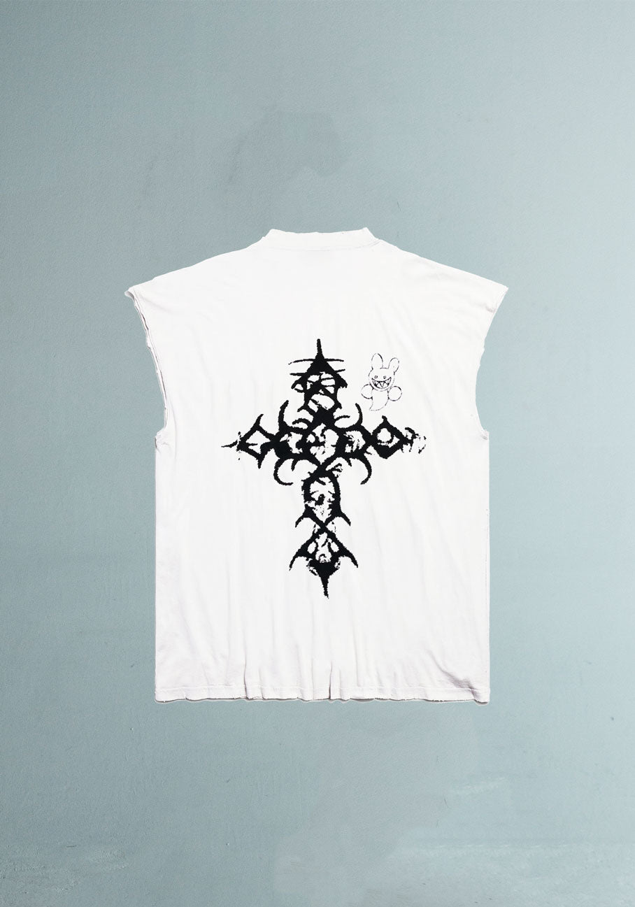 Ritual cut-off T-shirt
