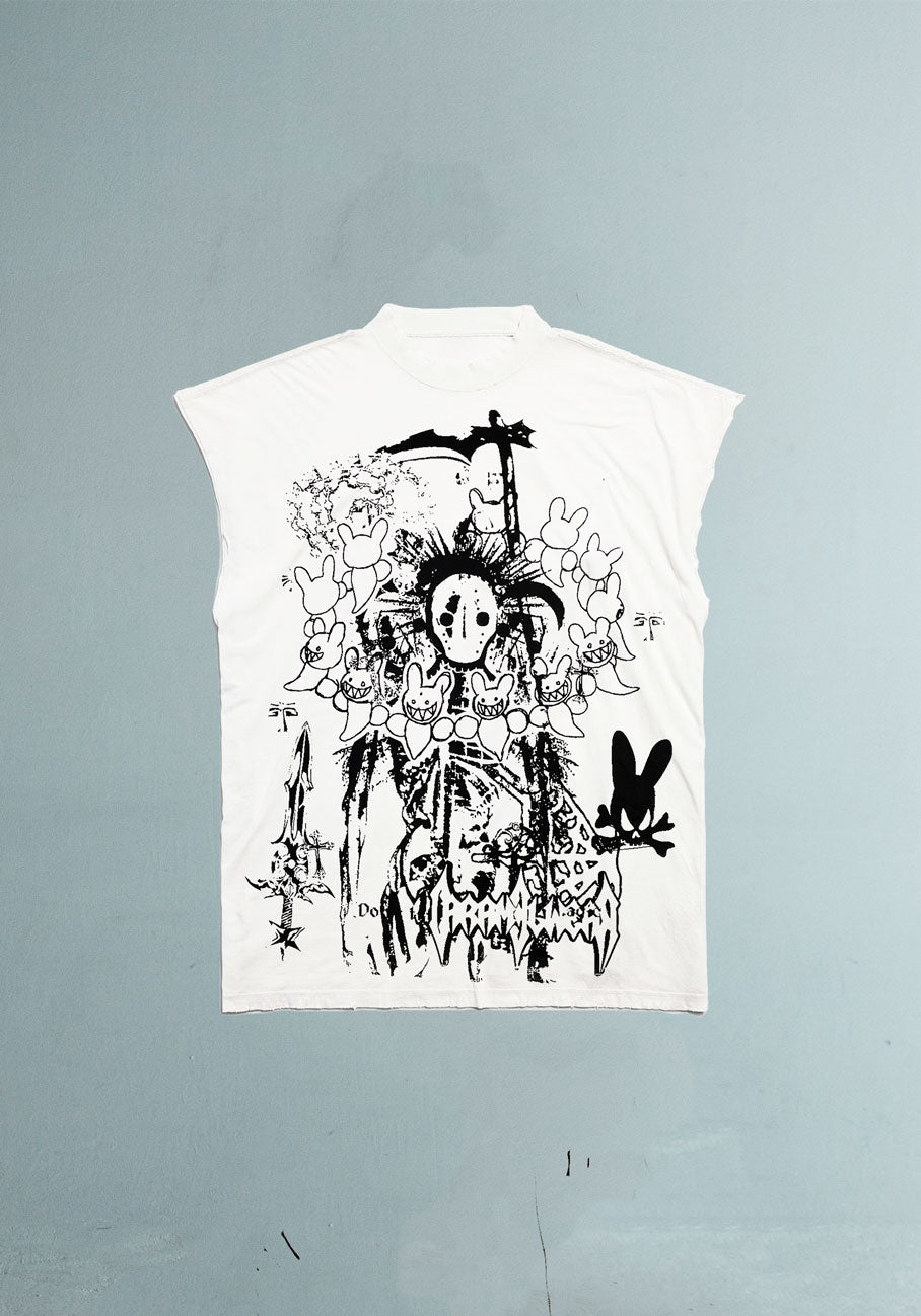 Ritual cut-off T-shirt