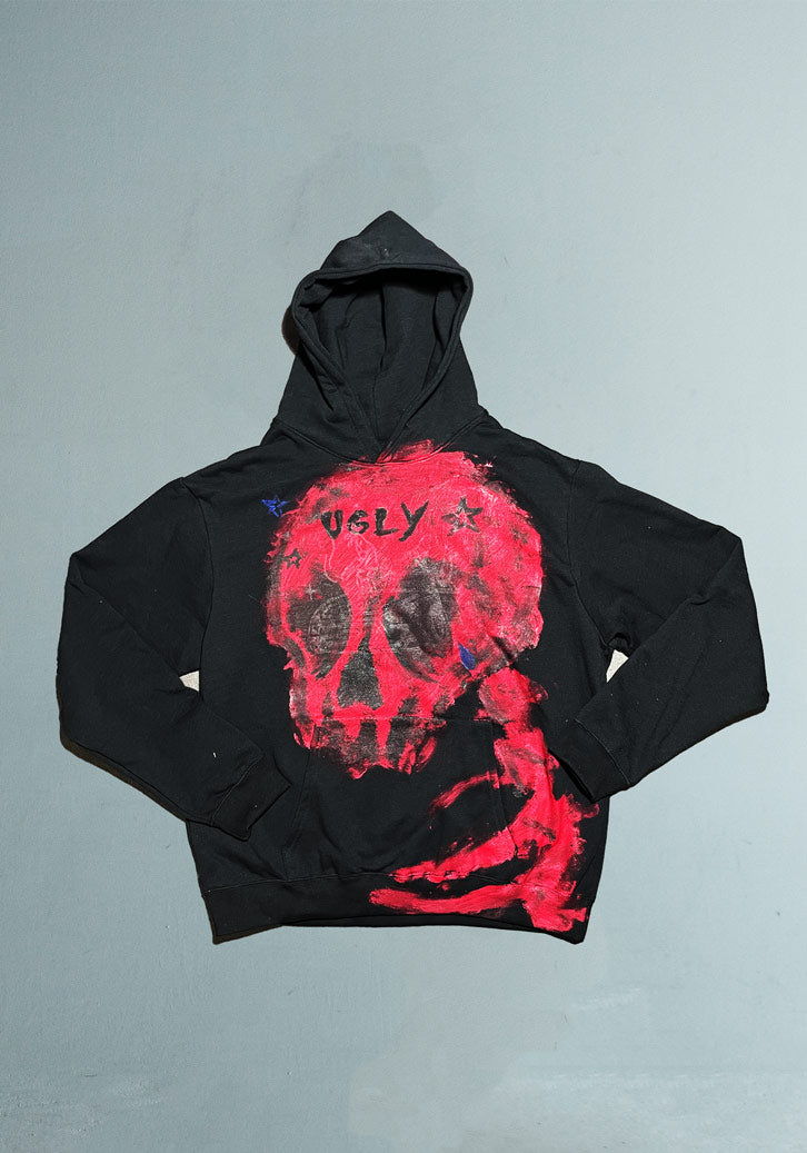 1/1 Abstract skull Hoodie