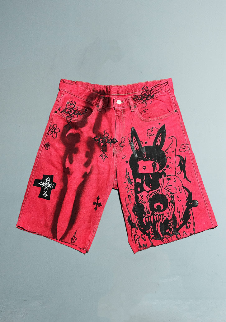 1/1 Red Sword Jorts