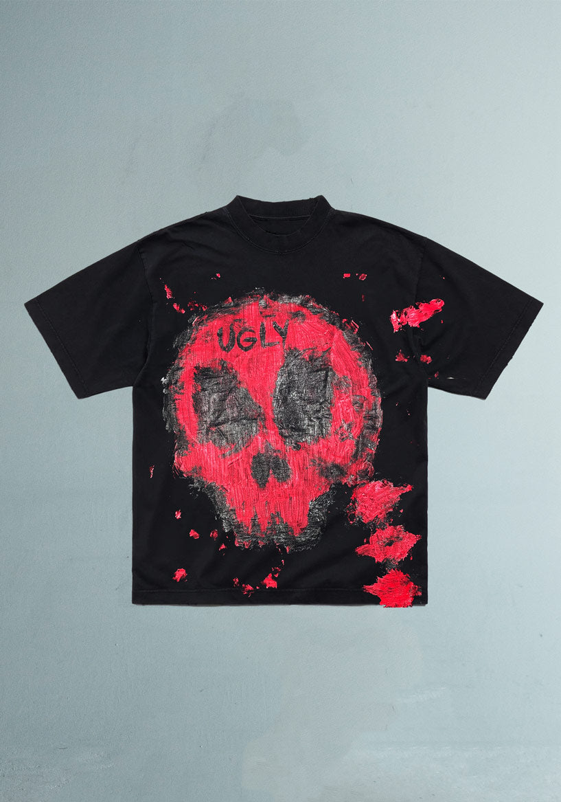 1/1 Abstract Skull T-Shirt