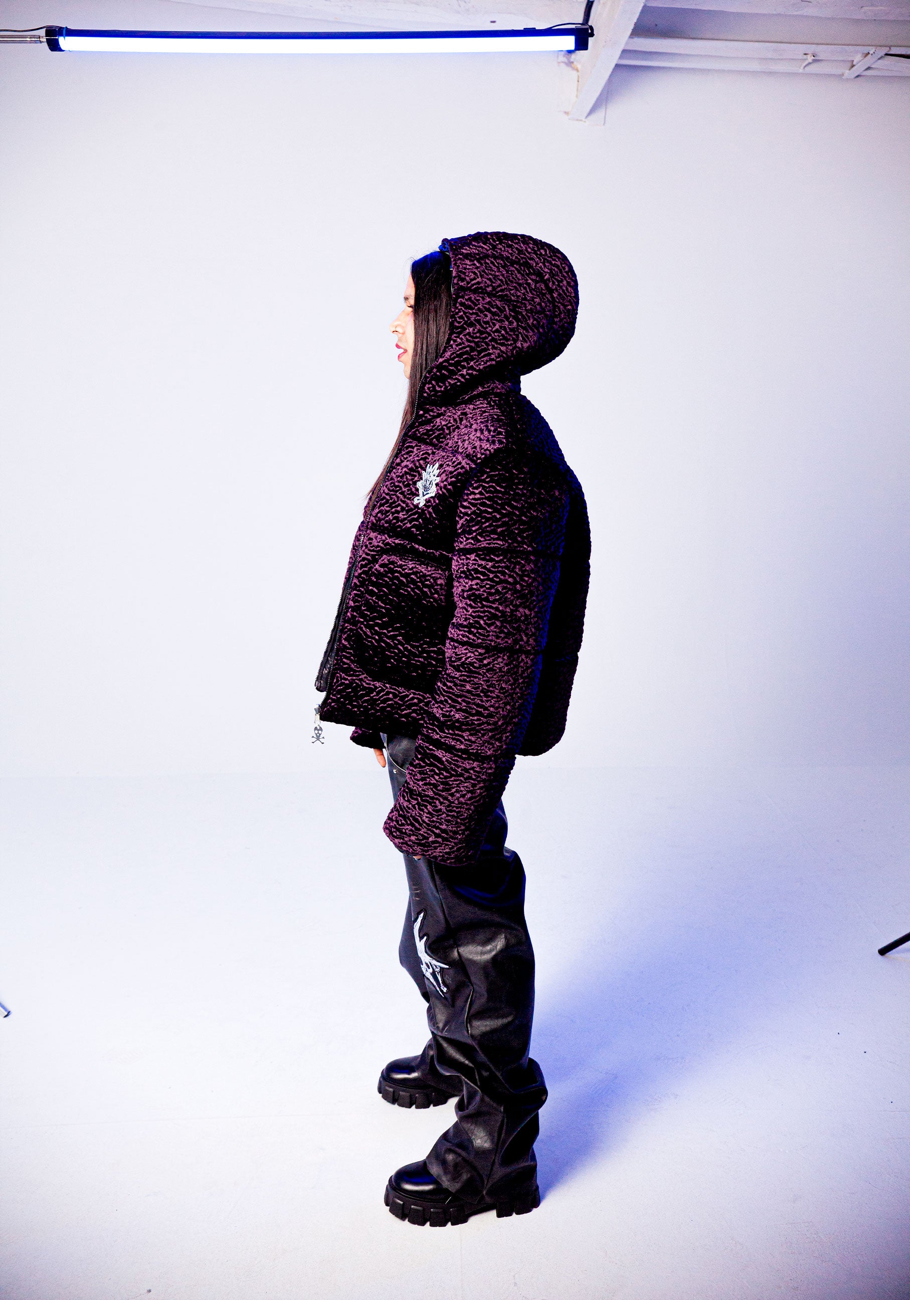 XXXXXXL REVERSIBLE SATAN PUFFER