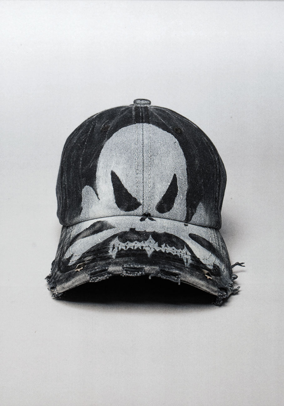 Skull Airbrush Cap (black)