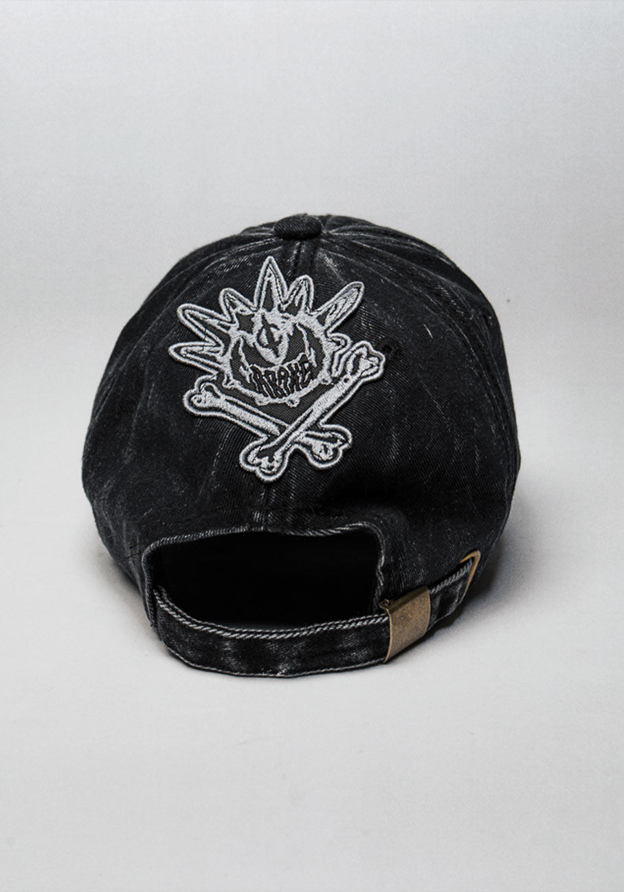 Skull Airbrush Cap (black)