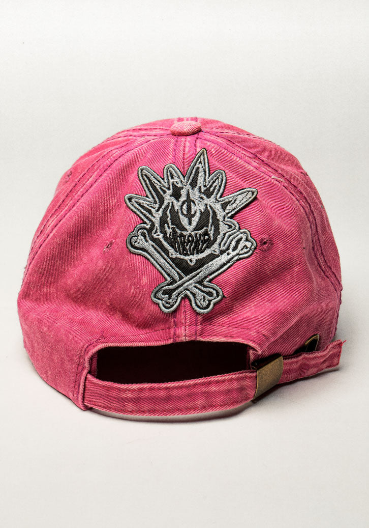 Skull Airbrush Cap (pink)