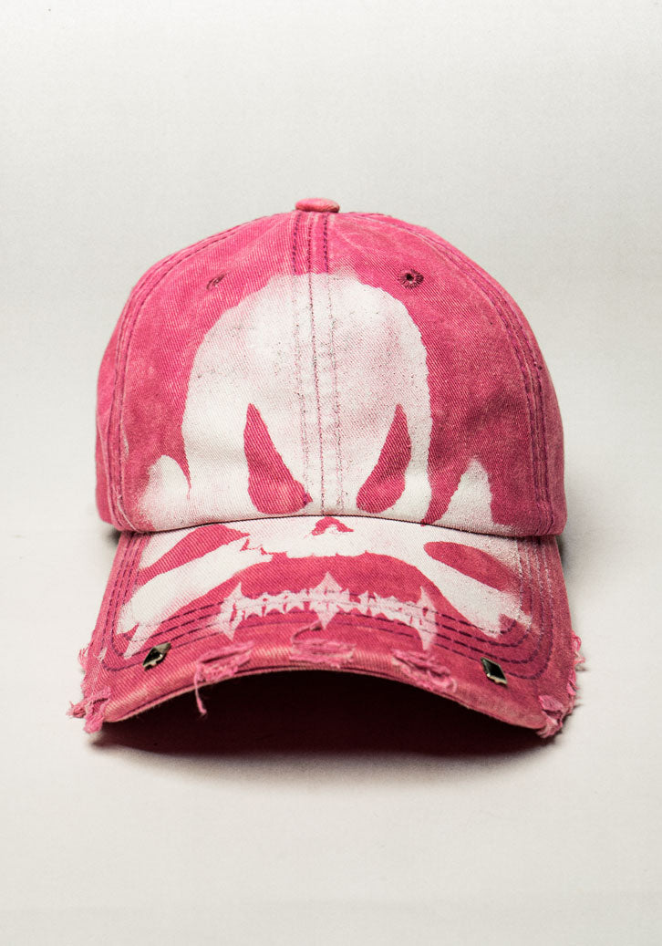 Skull Airbrush Cap (pink)