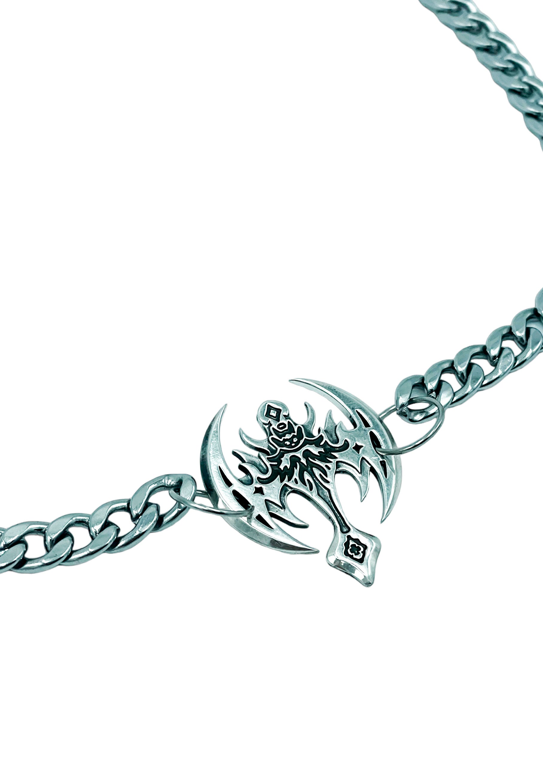 925 Plata de Ley Weapon Chain 40mm