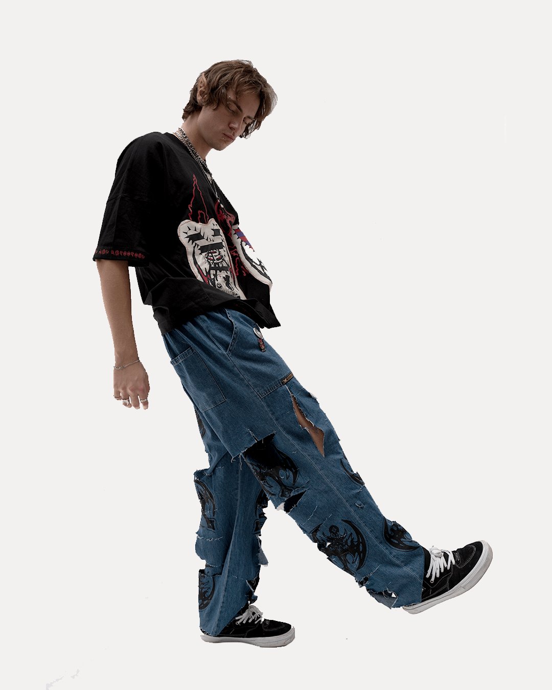 1/1 Destroyed Jeans