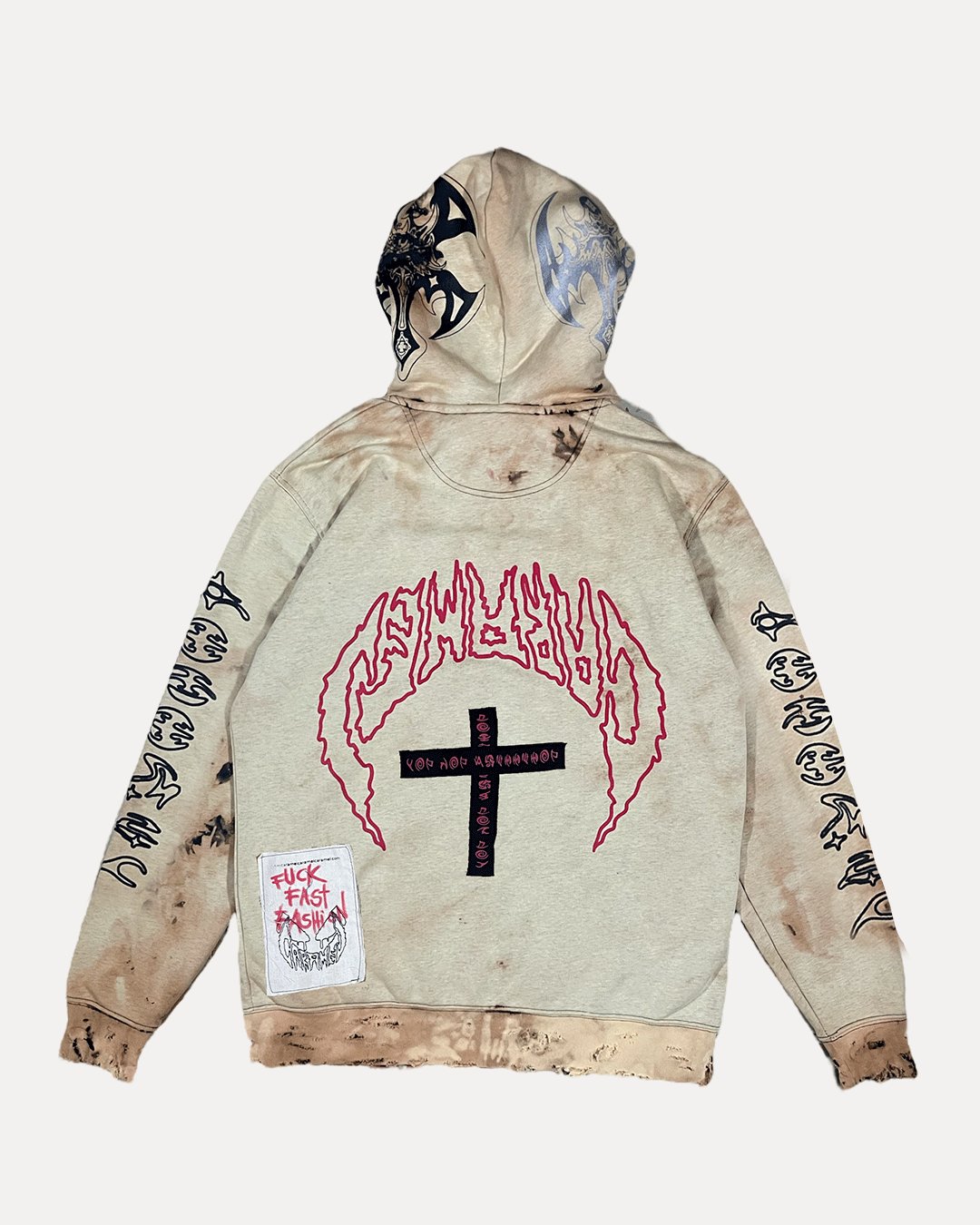 Starblast bleached Hoodie