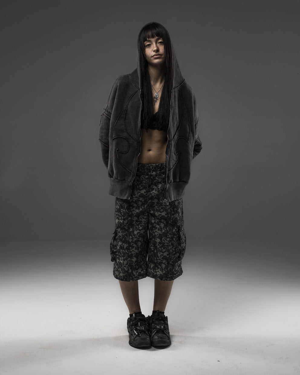 Logo Camo Cargo Jorts