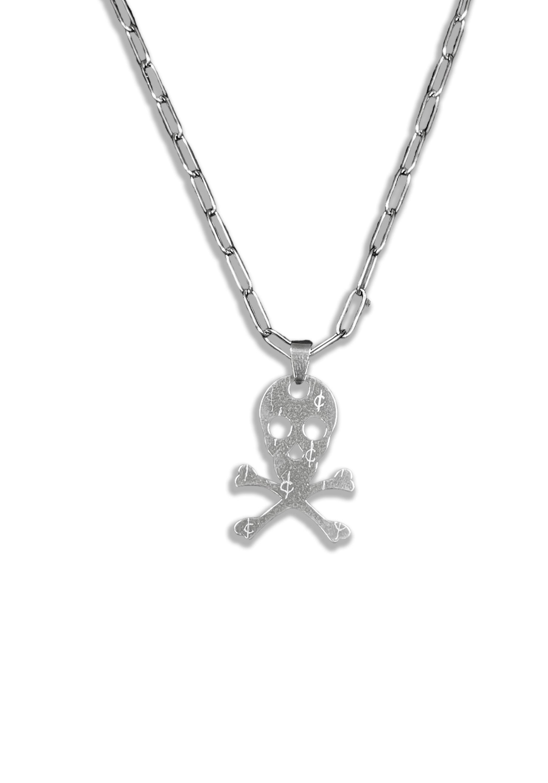 SKULL STAINLESS STEEL NECKLACE