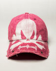 Skull Airbrush Cap (pink)