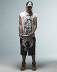 Ritual cut-off T-shirt